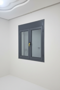 Fenêtre aluminium en angle